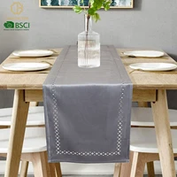 2022 newest table runner luxury dutch fleece modern table runner christmas decorations home dinner table cover for wedding party