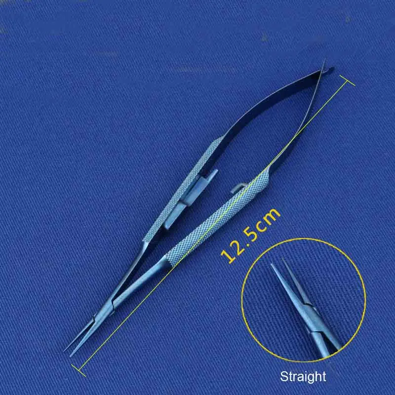 Микро-фиксирующий держатель иглы 12 см, 14 см, 16 см, 18 см, зажим для ручки, самофиксирующийся зажим для иглы, хирургические инструменты от AliExpress WW