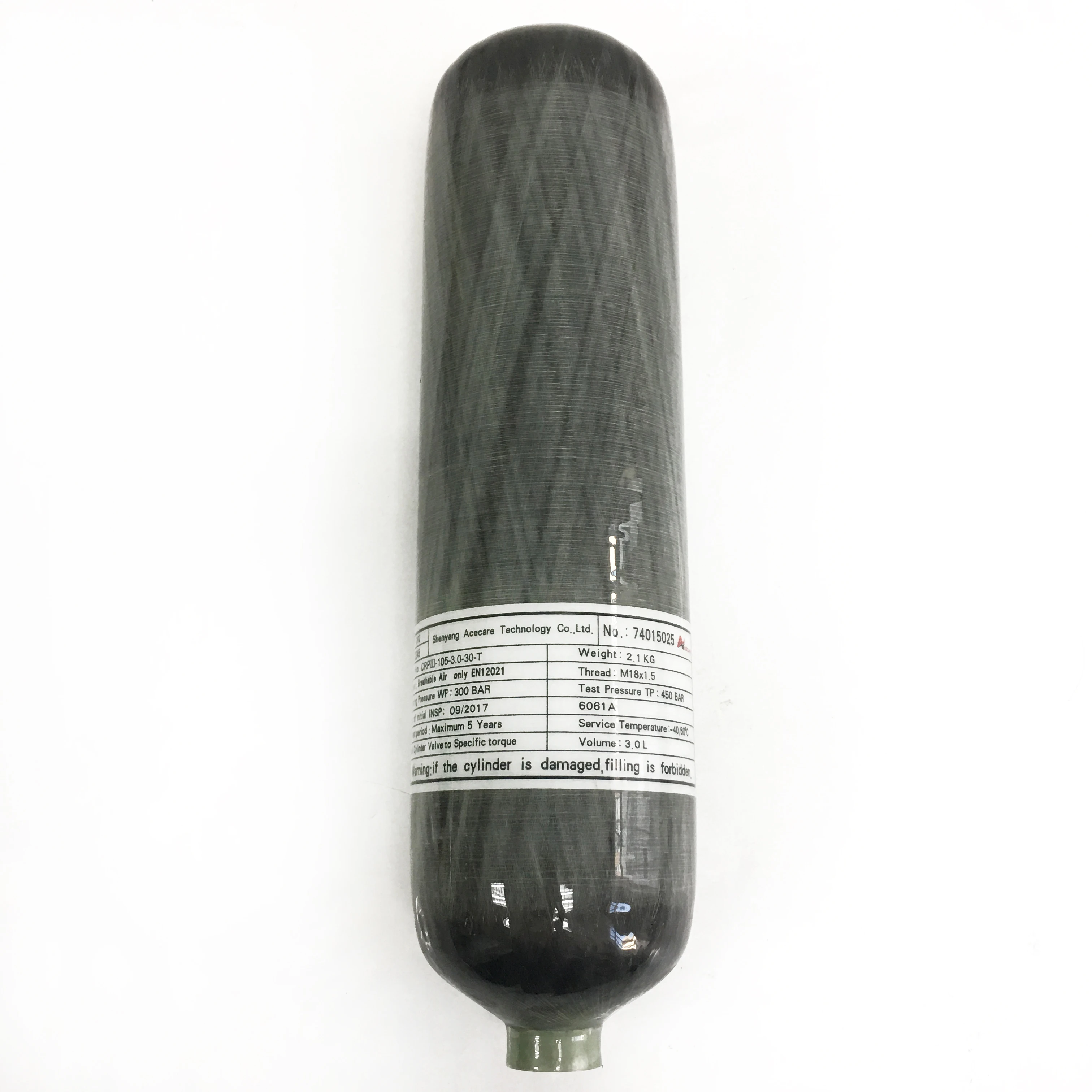 AC103 Acecare 3L HPA сжатый Воздушный бак Airforce Condor клапан акваланга Pcp 300 бар Пейнтбольный