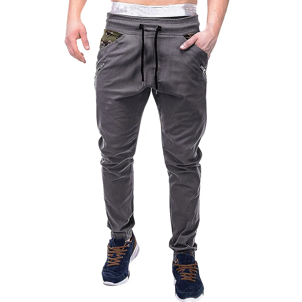 SAGACE Модные мужские спортивные камуфляжные ремни повседневные свободные штаны с