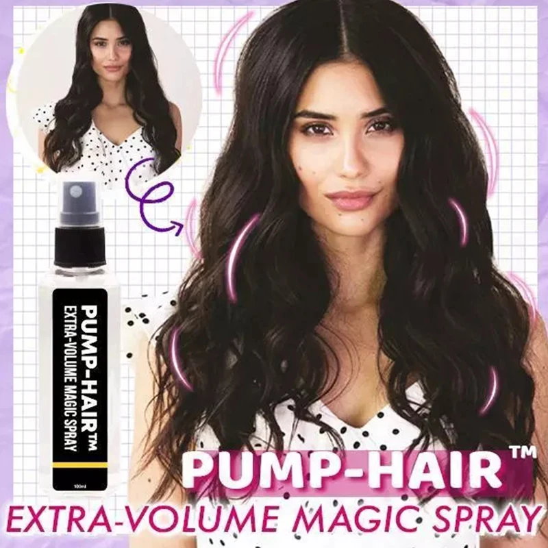 

30ml hair setting Spray Extra-Volume Magic Spray Hair Voluming Spray Fluffy Hair Voluming Spray Styling Gel