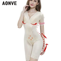 aonve sexy lingerie womens binders and shapers body shaperwear waist trainer postpartum breathable jumpsuit slimming underwear
