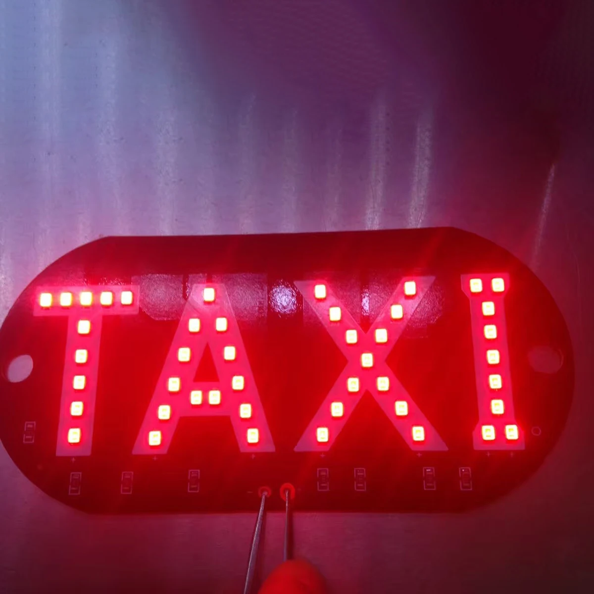 Onever 1 шт. 12 В LED такси светодиодный автомобильный индикатор ветрового стекла для