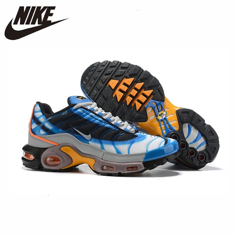 Оригинальные мужские кроссовки для бега Nike Tn Air Max Plus, Новое поступление, спортивные кроссовки на воздушной подушке#815994-400
