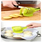 Кухонный Многофункциональный пластиковый терка для овощей и апельсинов, держатель для томатов лимонов, подставка для резки фруктов, кухонная утварь, зажим, клипсы для картофеля, нож