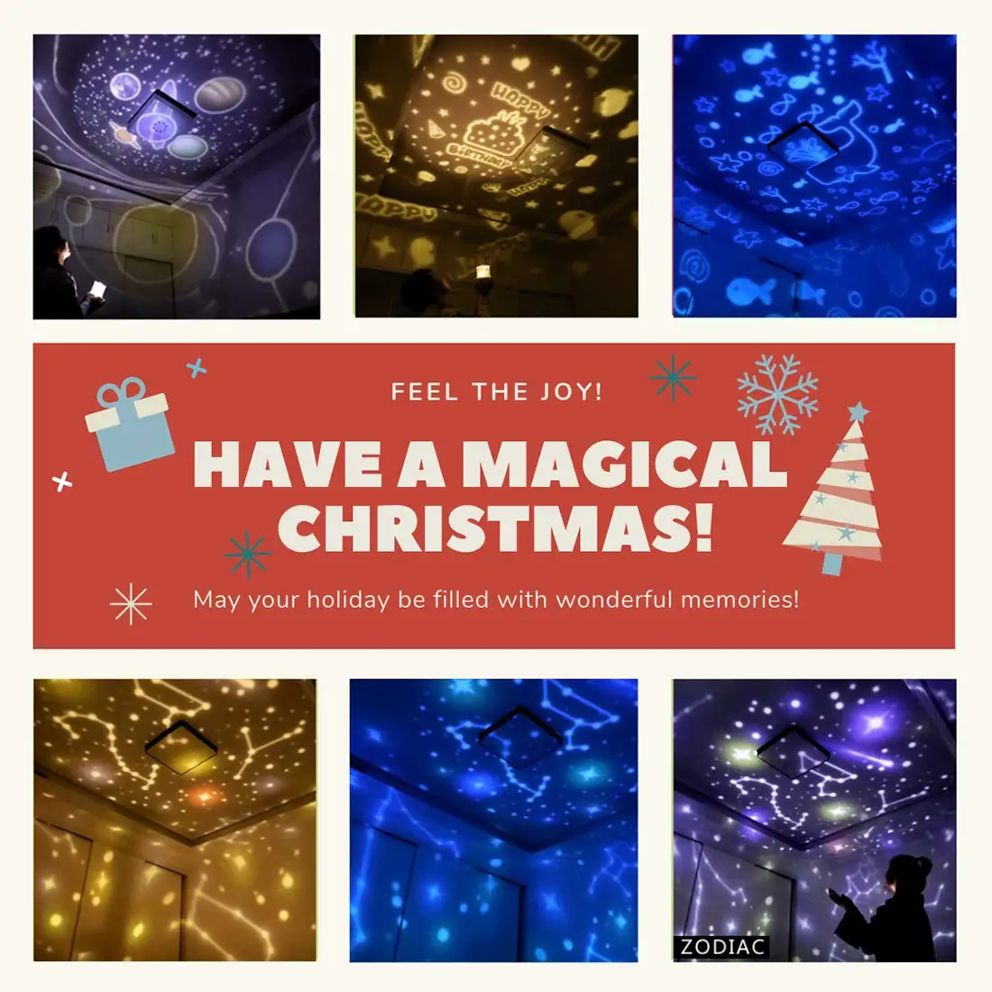 New Amazing LED Starry Night Sky Projector Lamp Star Light Cosmos Master Kids Gift Battery USB for Children | Лампы и освещение