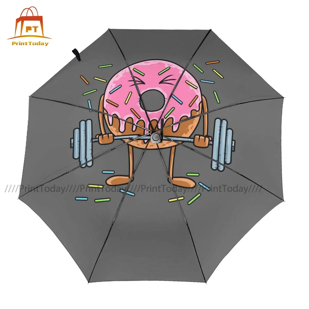 

Donut Umbrella Wind Proof Automatic Umbrella Creative Design Portable Rain Umbrella