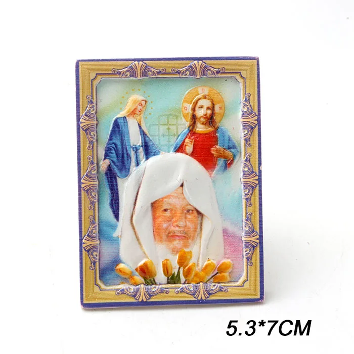 Полимерный магнит на холодильник религия путешествия сувенир магнитная