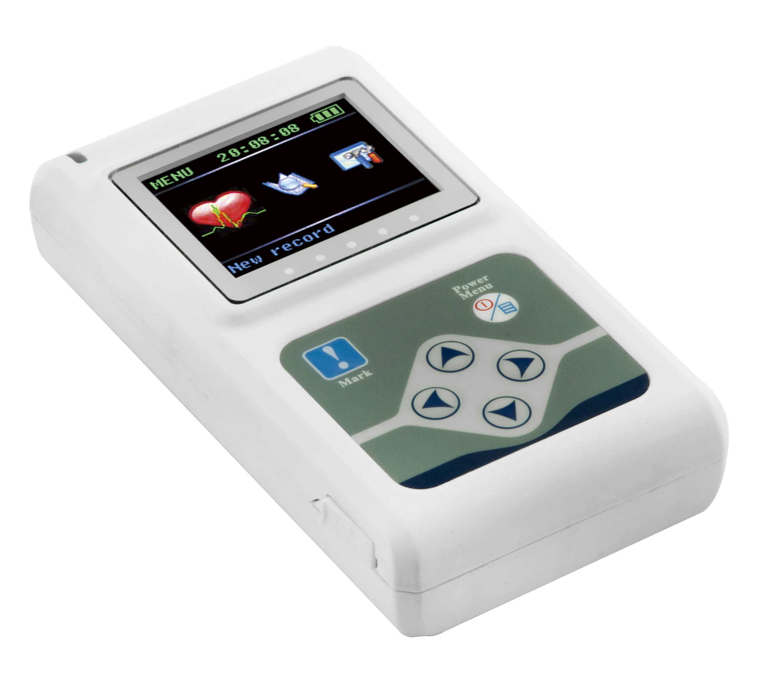 Рождественская Акция! 3 канала записываемая машина ECG Holter система мониторинга