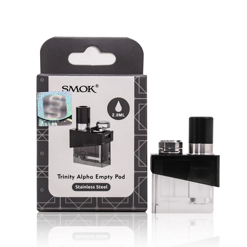 Сменный атомайзер для электронных сигарет SMOK Trinity Alpha пустой картридж 2 8 мл