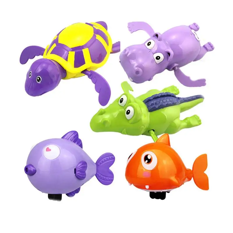 Игрушки для ванны в бассейне с изображением животных крокодила плавания игровой