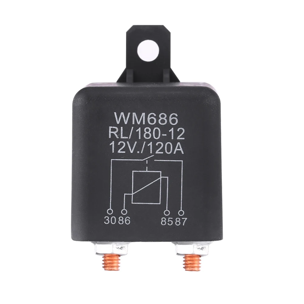 

1pc 12V 120A Charge Relay Car Van ON/OFF 4 Pin Heavy Duty Split Van Boat Split Charge Relay Split Charge Relay