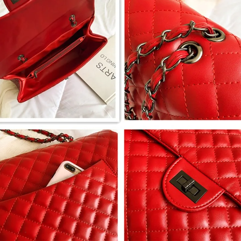 Женская сумка Большая вместительная из искусственной кожи Сумочка черная