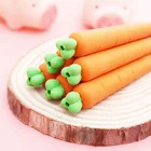 Креативный ластик для морковки, Забавный милый ластик для детей в форме морковки, школьные призы 48 шт.лот