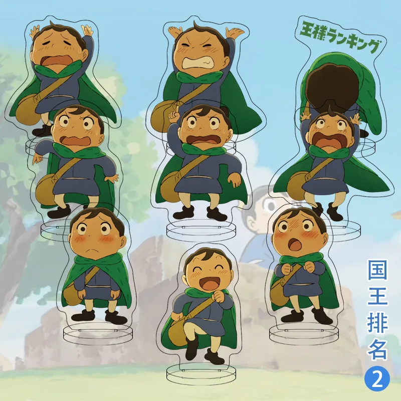 9 шт./компл. аниме рейтинг королей акриловая модель на подставке Poggi фигурка