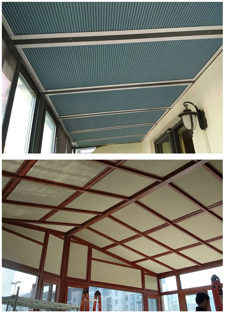 Бесплатная доставка сотовые шторы skylight с ручкой для оконных жалюзи | Дом и сад