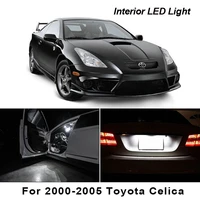 10pcs canbus xenon white led bulbs interior package kit for 2000 2005 toyota celica map dome glove box trunk license plate light