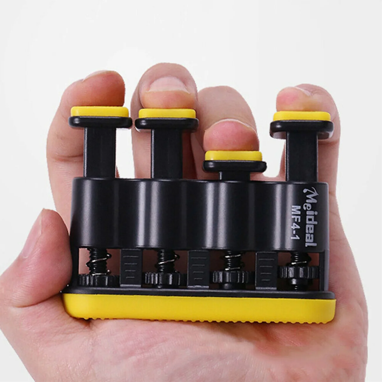 

Hand Grip Finger Trainer Adjustable Power Training Home Fitness Strengthener Exerciser Equipment for Piano Guitar Finger