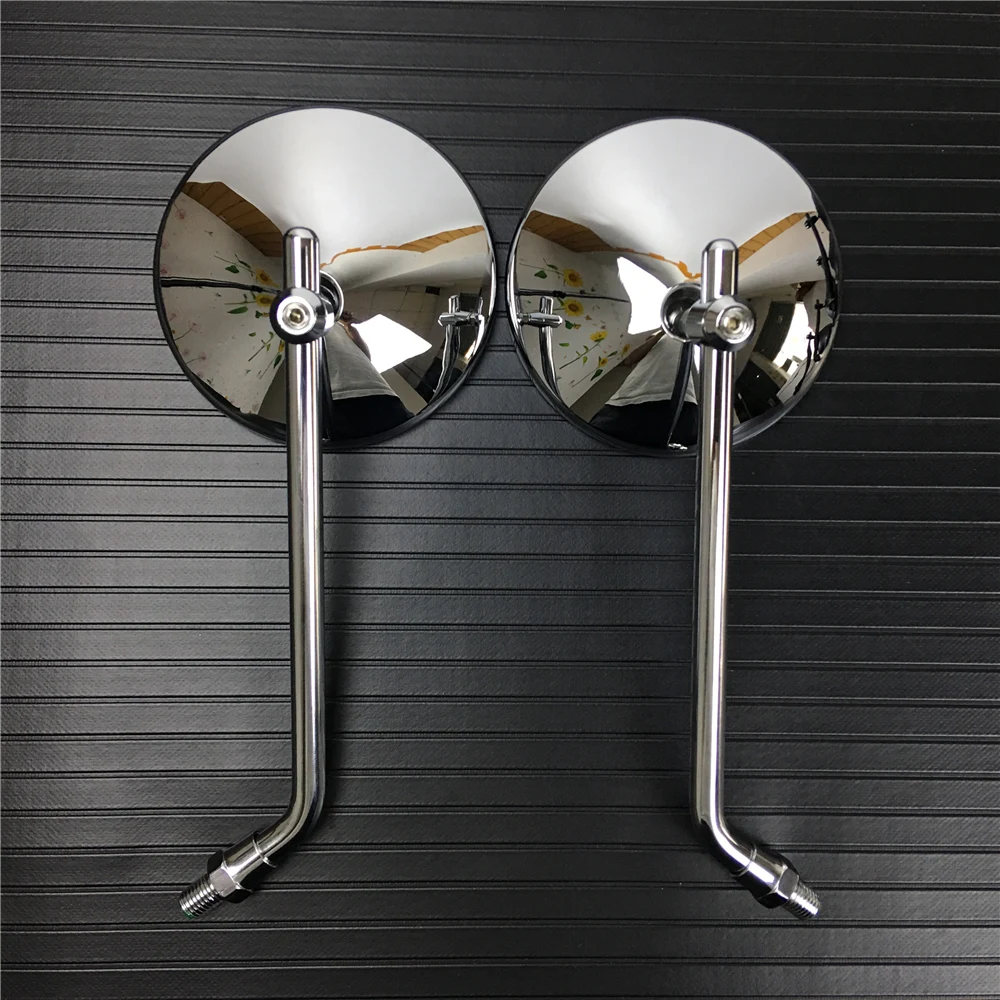 Высококачественное металлическое зеркало заднего вида для мотоцикла 10 мм модель