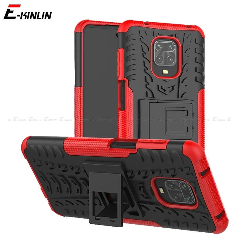 Жесткий Гибридный чехол для Xiaomi Redmi Note 9S 9 9T 8 8T 7 5 Plus Pro Max Prime Power Holder Stand Прочная