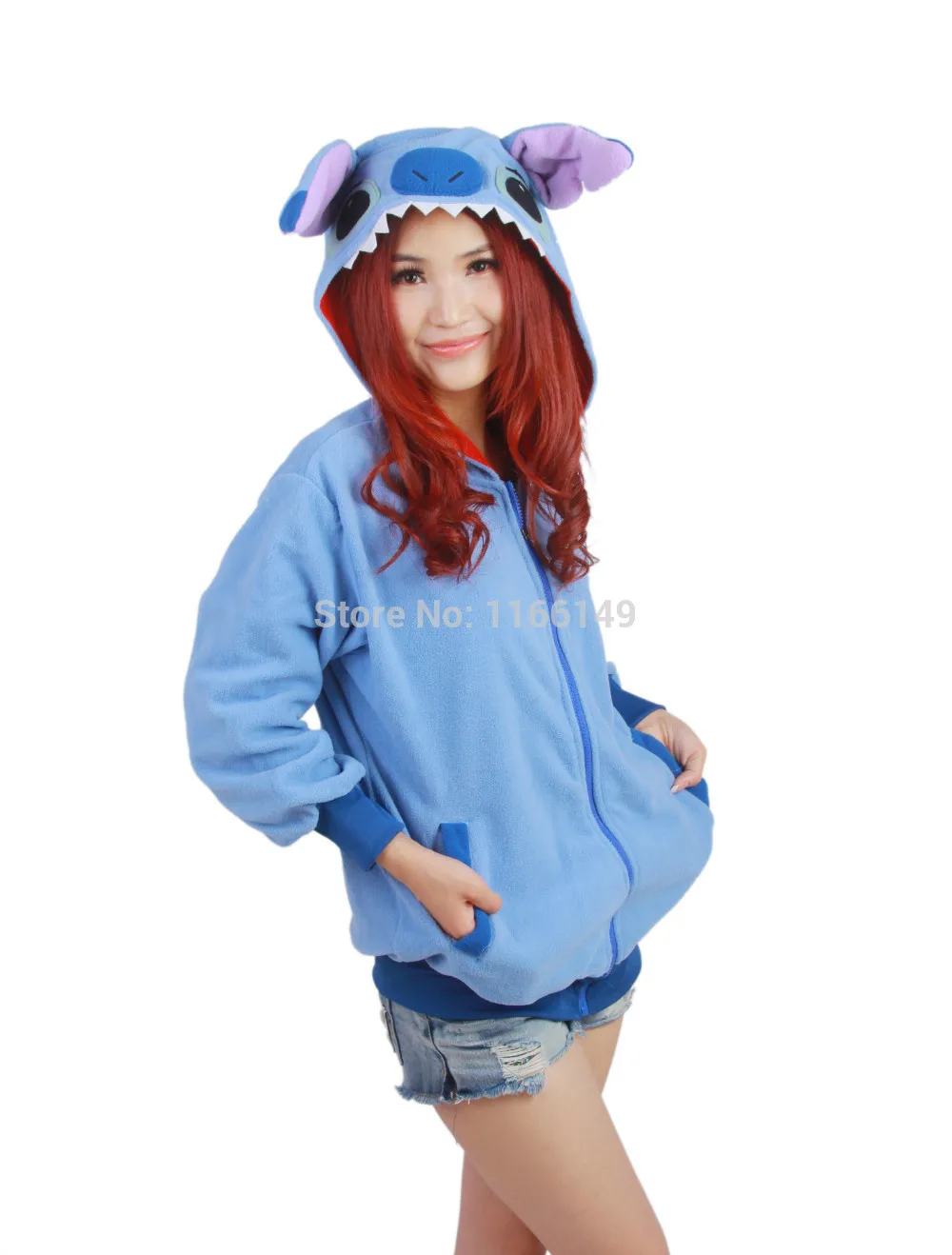 Толстовка Kigurumi с капюшоном изображением животных толстовка свитер аниме косплей
