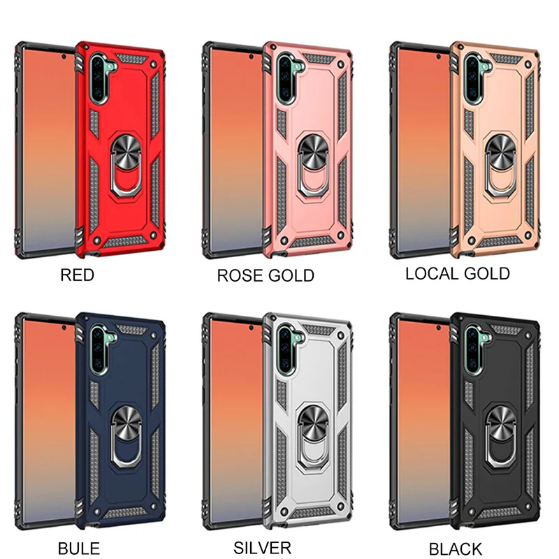 Противоударный чехол для телефона samsung Galaxy S8 S9 S10 Plus S10e Note 8 9 10 A30 A50 A70 подставка с