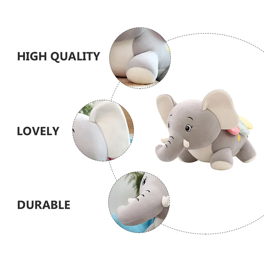 

Elephant Plush Stuffed Animal Lovely Elephant Doll Childrens Bauble