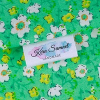custom sewing label fold custom clothing labels fabric name tags logo or text cotton ribbon custom design md1005