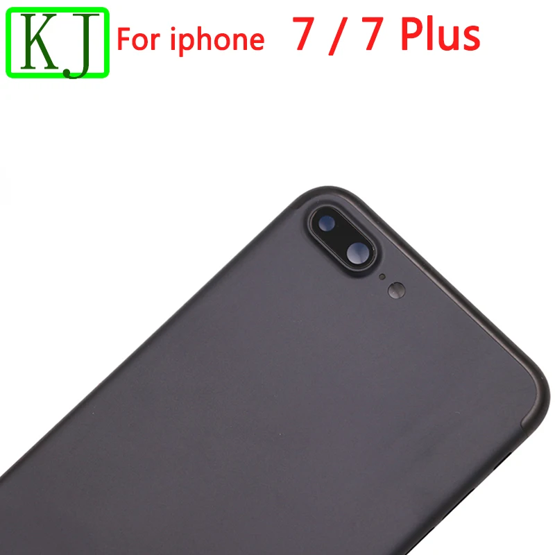 Для iPhone 7G 7 Plus 7 P крышка батареи задняя дверь корпус средняя рамка Металлическое шасси+ боковые кнопки+ Sim лоток