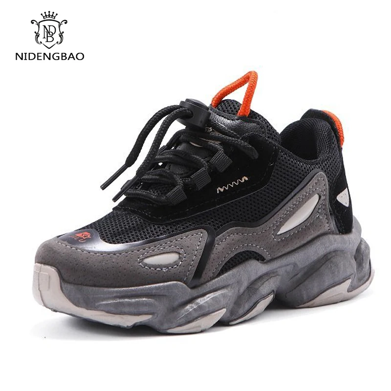 

Men Shoes Sneakers New Girls Casual Sneakers Spring Boys Kids Breathable Mesh Running Sports Shoes 2021 Fashion Dad Shoes