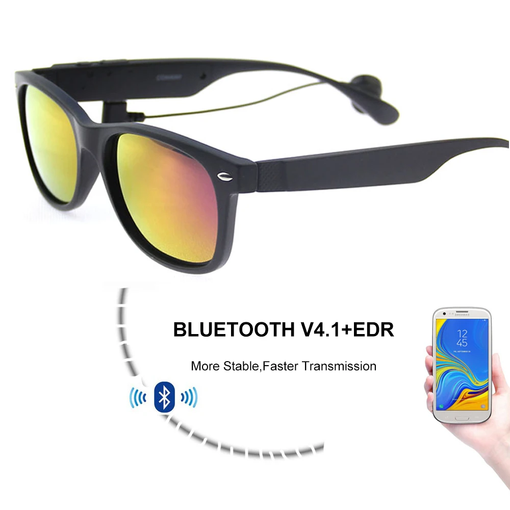 Бренд Conway, дизайнерские солнцезащитные очки, наушники, Bluetooth, беспроводные музыкальные очки, свободные руки, совместимы с iPhone, samsung, Android
