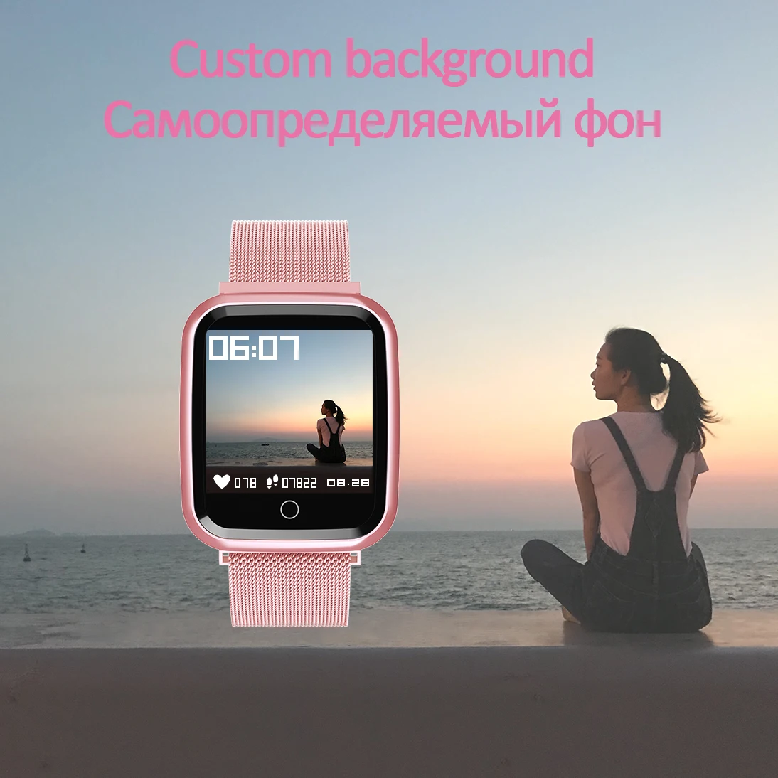 DAROBO N99 спортивные смарт часы с функциями мониторинга сердечнего ритма, измерения давления крови для женщин и мучжин, водонепроницаемые умные часы, подходящие для IOS и Android, мужские и женские смарт часы