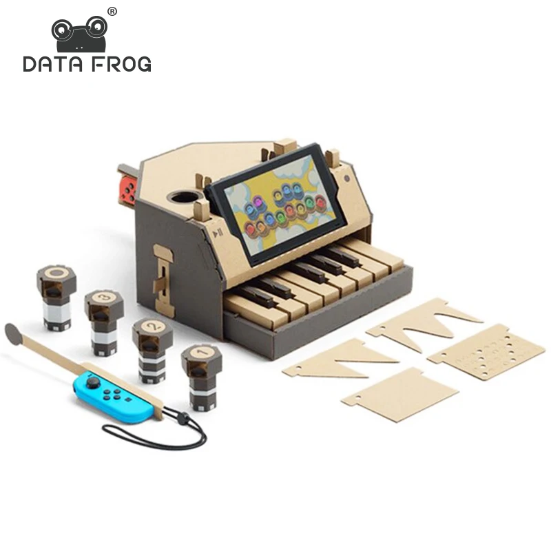 DATA FROG DIY Labo аксессуары для NS консоль Joy Con картон Nintendo Switch Bracket бумажный контроллер