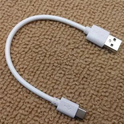 Кабель Micro usb/Type-c длиной 15 см, позолоченный, 2 А, для быстрой зарядки и передачи данных, внешний аккумулятор, провод для портативного зарядного устройства, наушников для сотовых телефонов