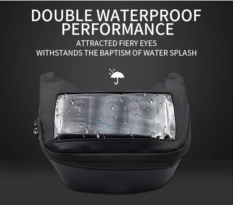 Сумка на руль мотоцикла сумка топливный бак лобовое стекло мобильный телефон