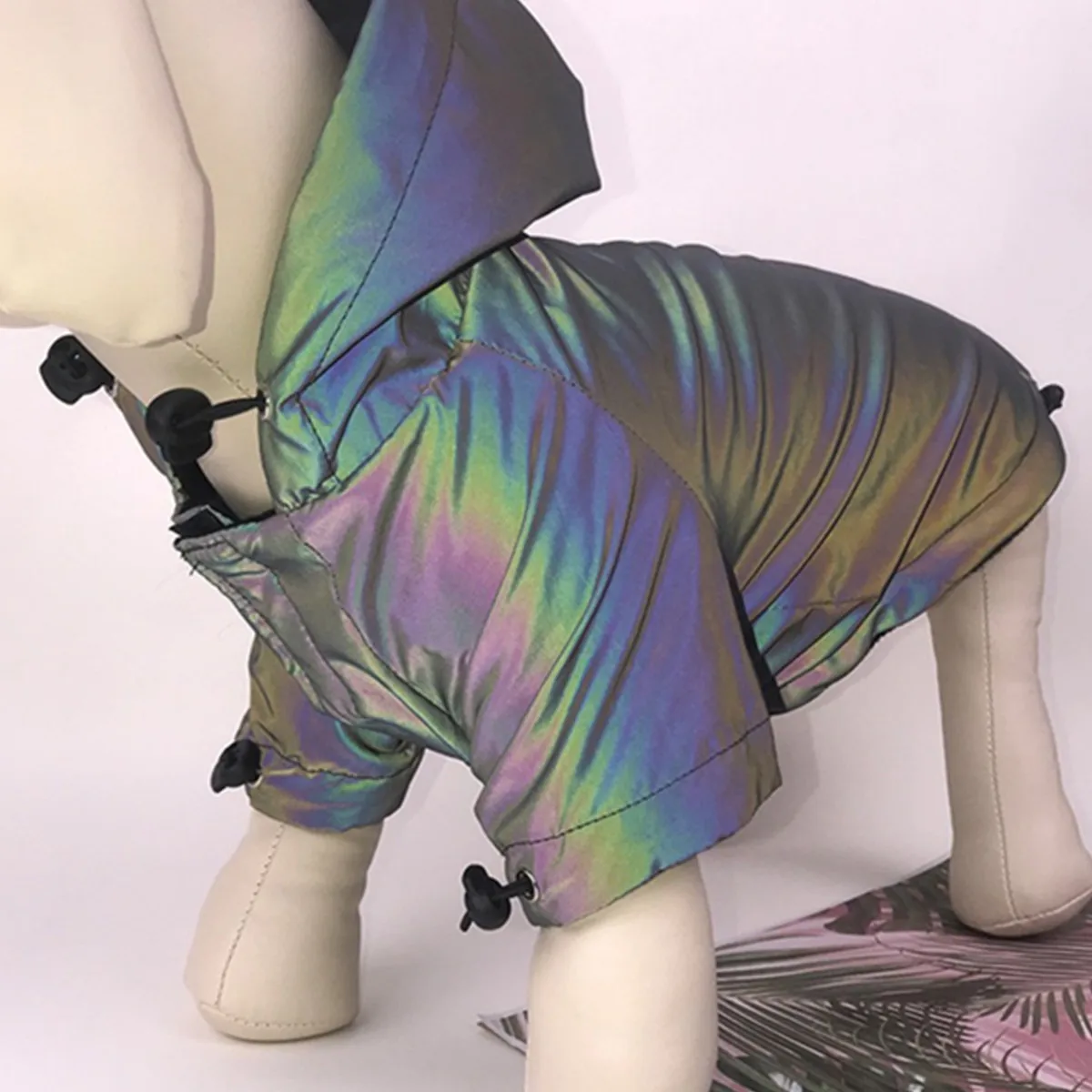 

Одежда для собак, мигающая Толстовка для собак, пальто для собак, водонепроницаемая Светоотражающая Одежда для больших и маленьких собак, к...