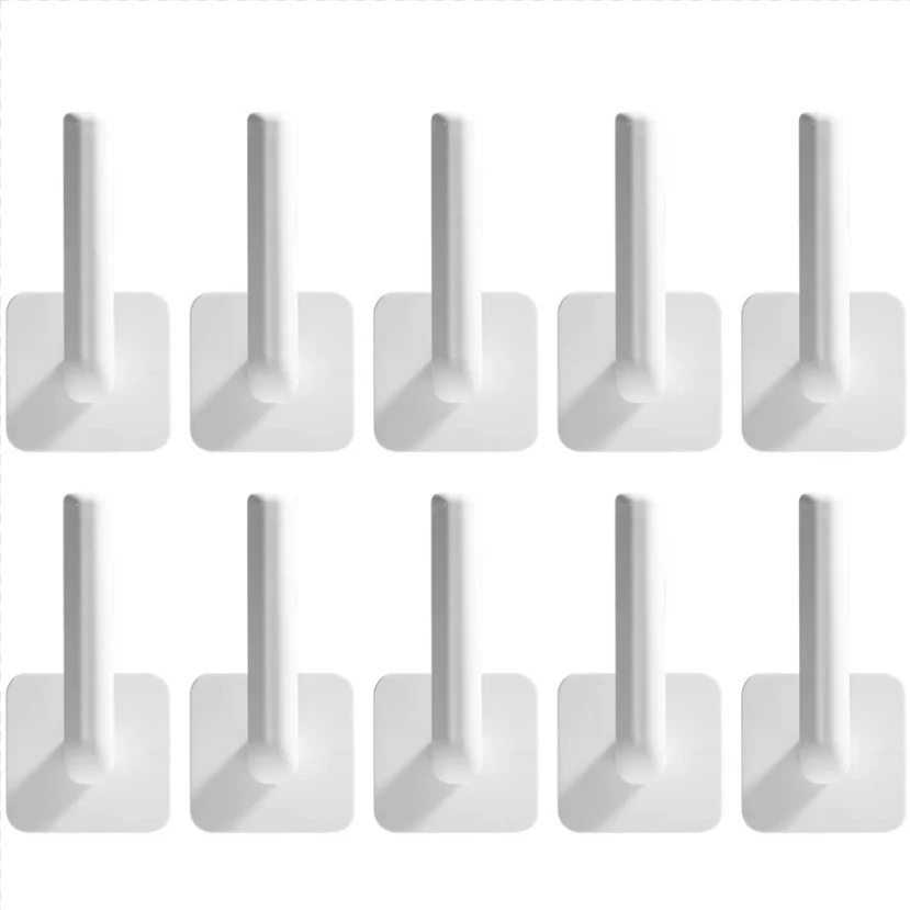 10pcs set multifunctional hooks storage hanging self adhesive hook household practical door storage holder strong hanger rack free global shipping