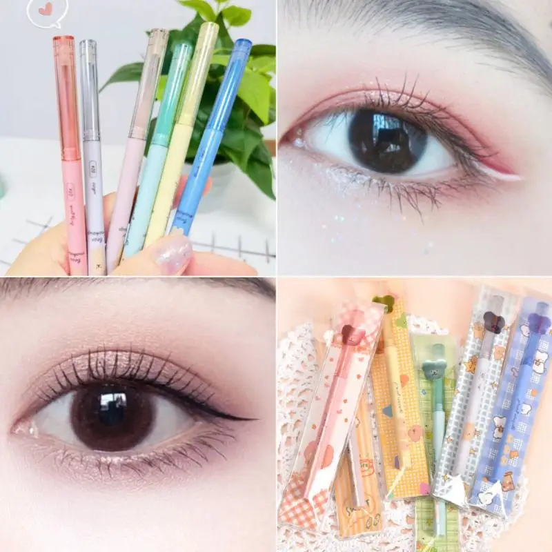 

High Quality Smooth Lines Eyeliner Pencil Non-smudged Waterproof Quick-drying Long-lasting Natural Eye Makeup Maquiagem