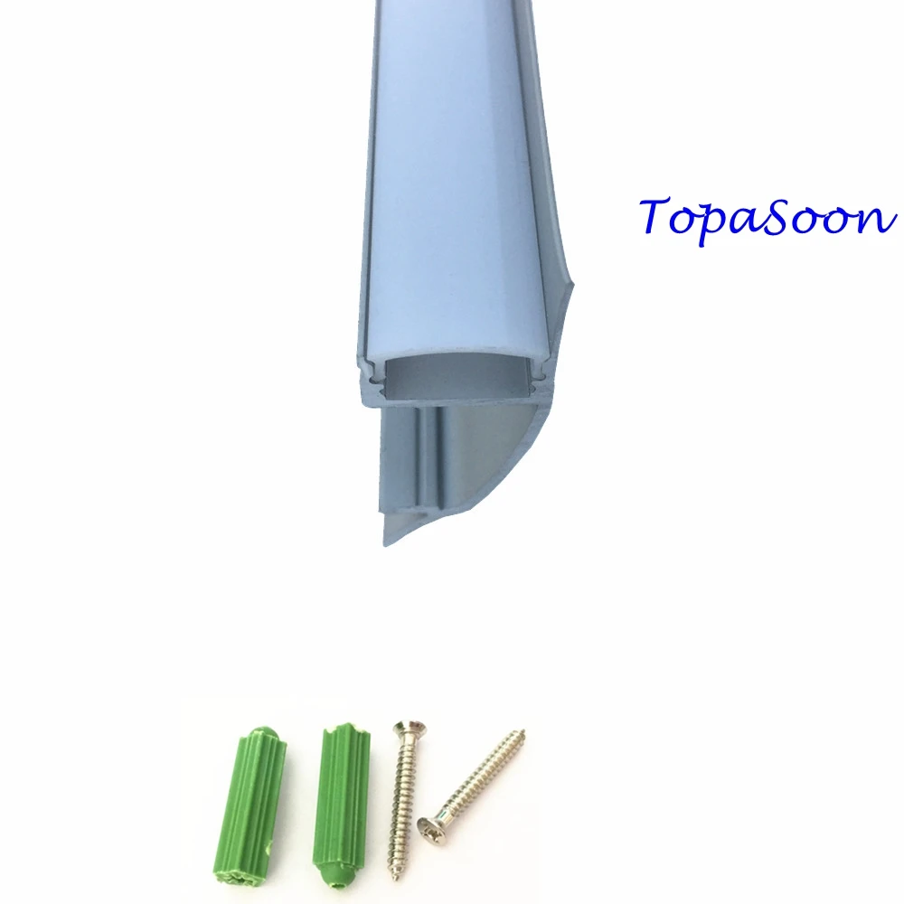 

12PCS-1m length of Aluminum LED Profile-Item No.LA-LP43 wall mounting LED Profile suitable for LED strips up to 12mm width