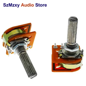 1 шт., потенциометр громкости звука, диаметром 20 мм, 25 мм