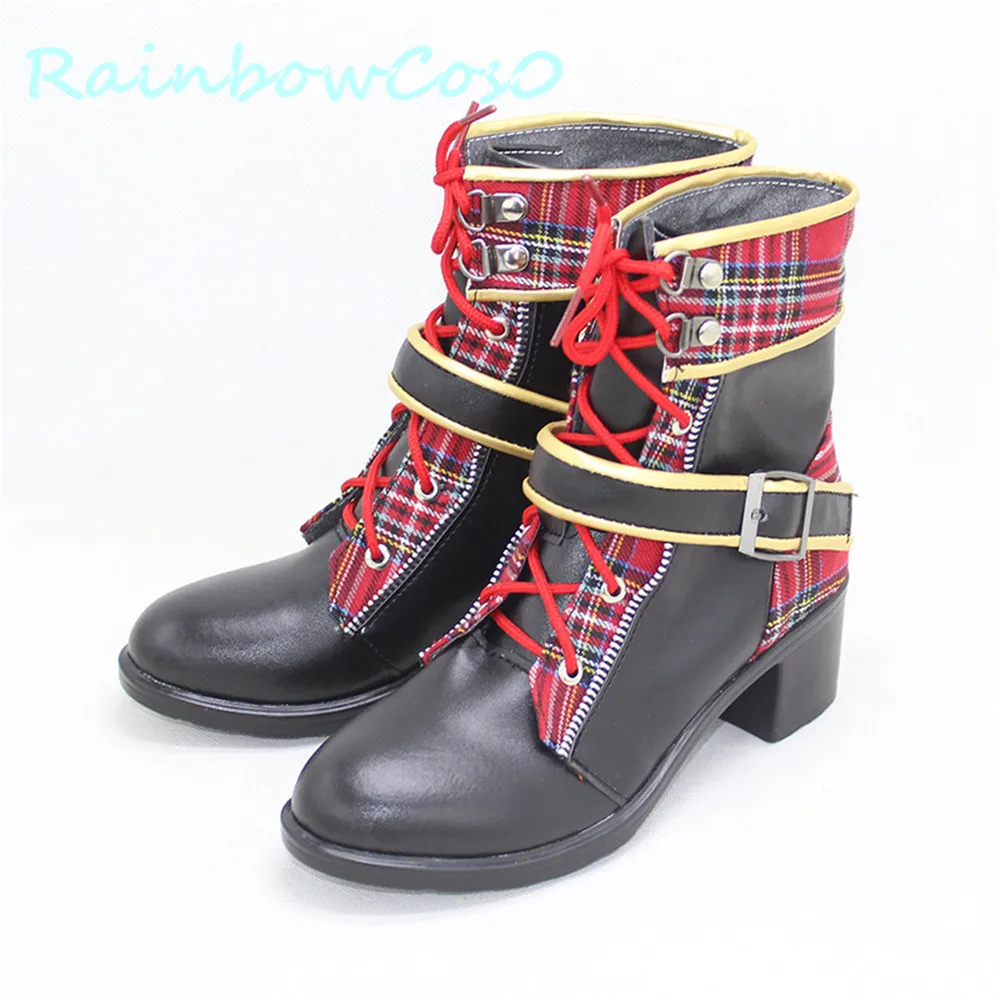 Twisted-Wonderland Epel Felmier Обувь для косплея Сапоги Игра Аниме Хэллоуин RainbowCos0 W957