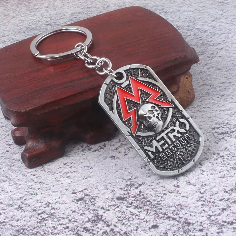 Брелок для ключей в виде черепа