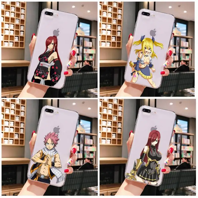 Чехол для телефона FAIRY TAIL iPhone X XS MAX 6 6s 7 7plus 8 8Plus 5 5S SE 2020 XR 11 11pro max | Мобильные телефоны