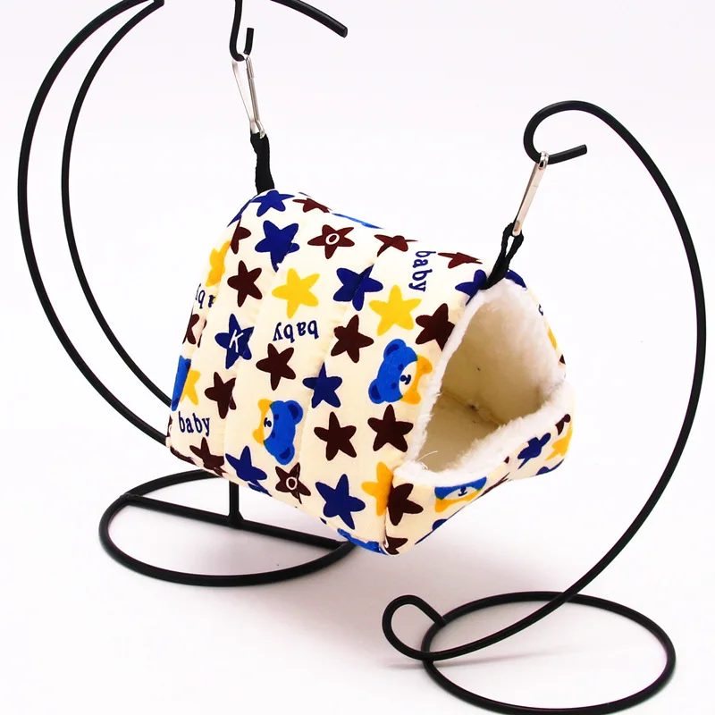 Подвесное плюшевое Птичье гнездо птичья пещера клетка крысы хомяк домик