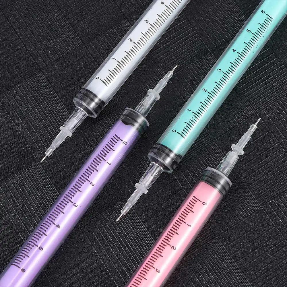 3 шт конфеты Цвет хайлайтер Симпатичные Новинка иглы шприц в форме Маркер для