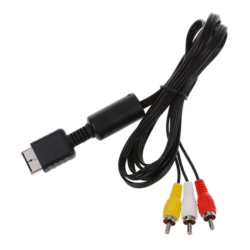 Высокоскоростной Кабель адаптер 3 RCA для SONY Playstation 2 PS2 PS3 1 8 м/6 футов в длину|Кабели