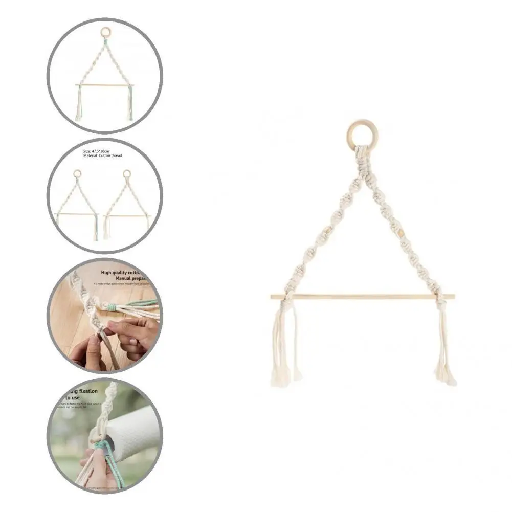 

Paper Towel Holder No Burr Retro Long Durability Portable Outdoor Paper Roll Holder with Hanging Ring
