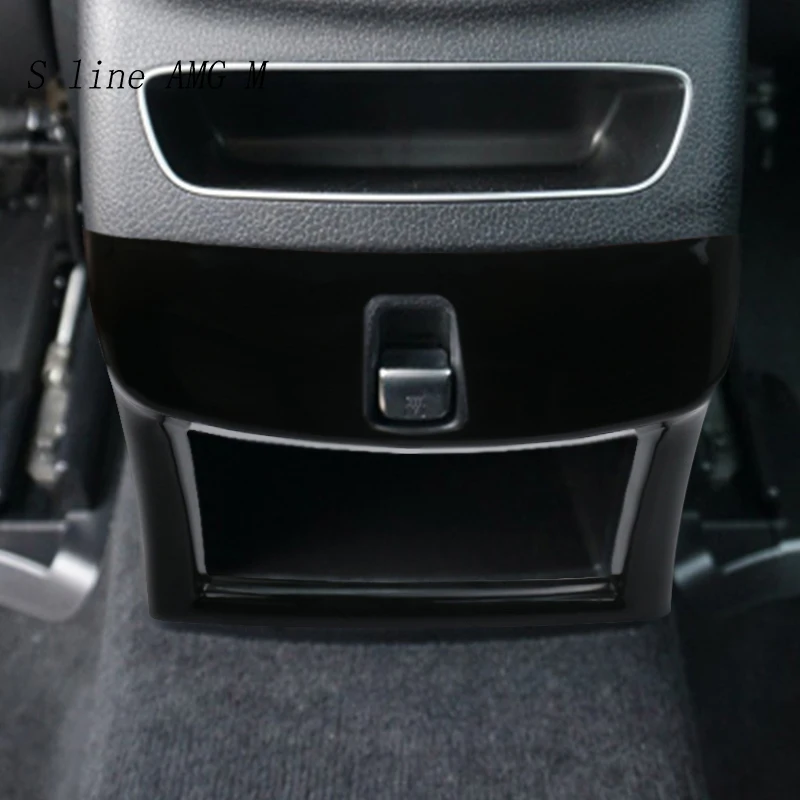 

Car Styling Car interior Sticker Decals Rear Air Conditioning Outlet protection Panel Cover Trim For Mercedes Benz GLC X253 2021