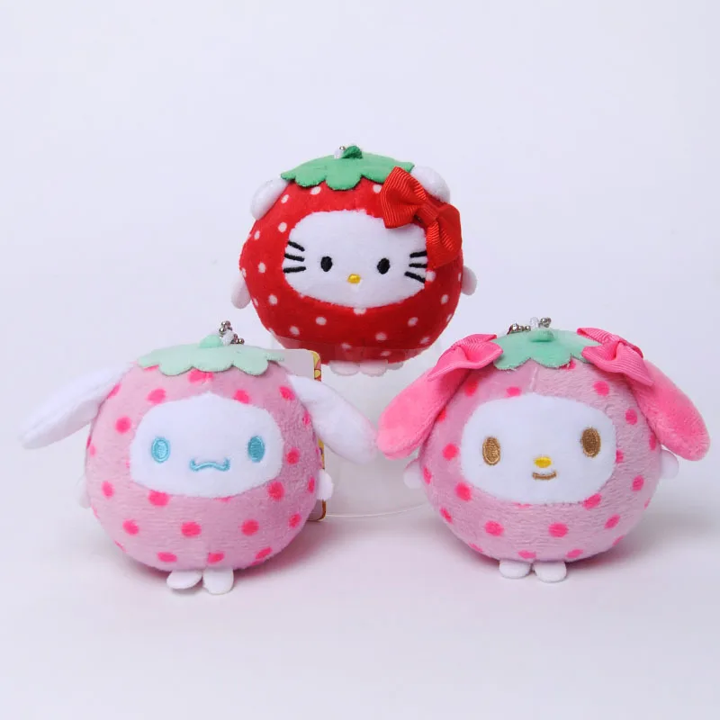 

melody plush toys love cat Fruit strawberry doll birthday gift for girl