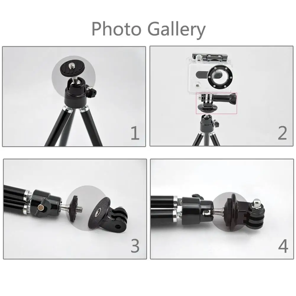 Для GoPro мини монопод Трипод чехол держатель с винтовым креплением для Go Pro Hero 8 7 6 5 4